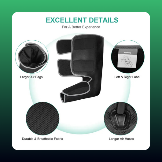 Air Compression Leg and Foot Massager