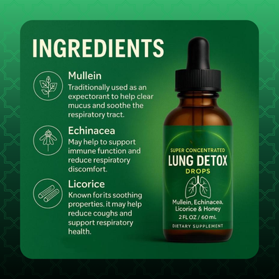 Herbal Lung Detox Drops [VIP]