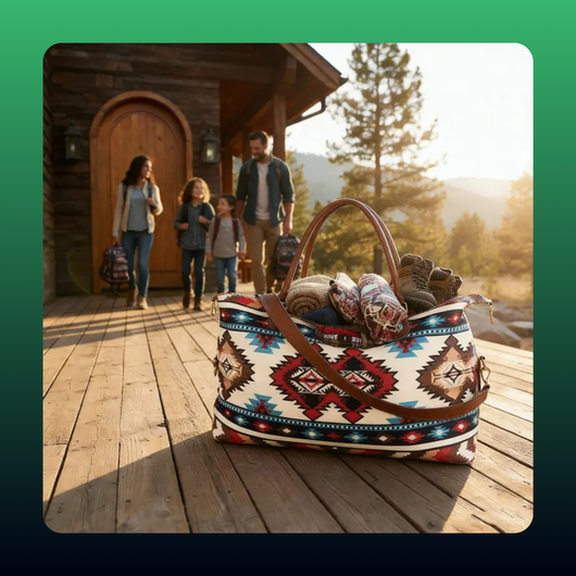 Southwestern Carry On Weekender Bag