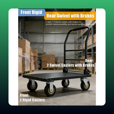 1800 Pound Folding Platform Cart