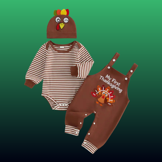 My First Thanksgiving Baby Outfit