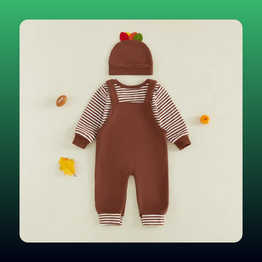 My First Thanksgiving Baby Outfit