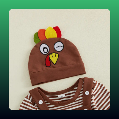 My First Thanksgiving Baby Outfit