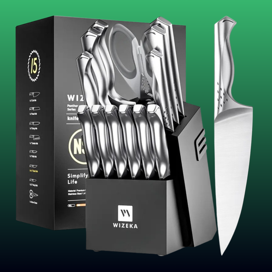 Knife Block Set (15 Piece)