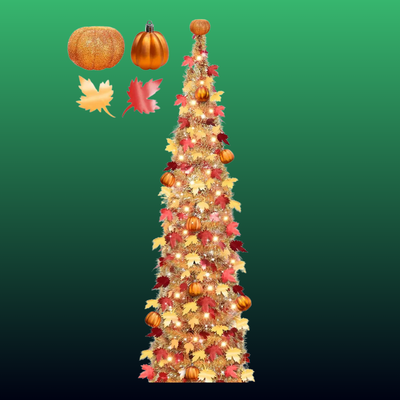 Pop Up Maple Leaf Tree