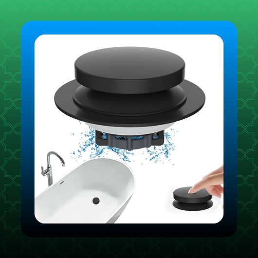 Plug and Cover Bathtub Drain Stopper [VIP]