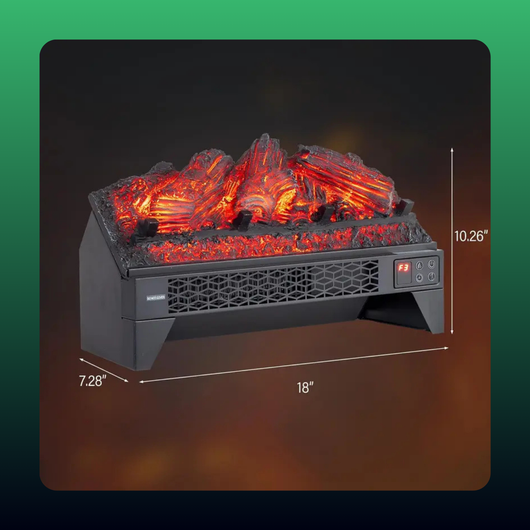 Electric Fireplace Log Insert