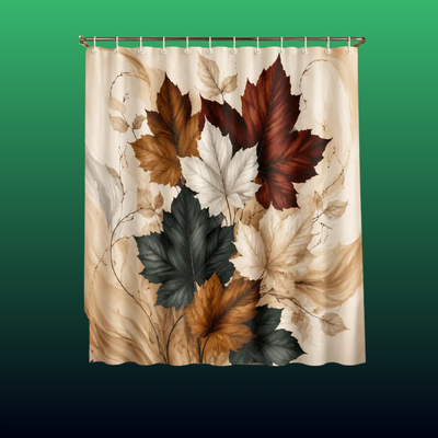 Autumn Maple Leaf Shower Curtain