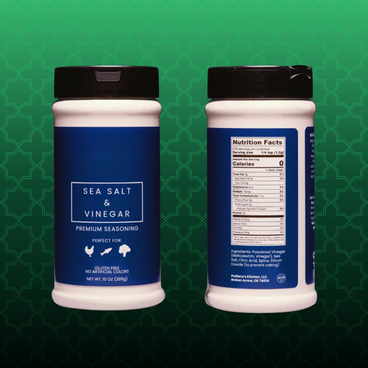 Zero Calorie Sea Salt and Vinegar Seasoning Powder [VIP]