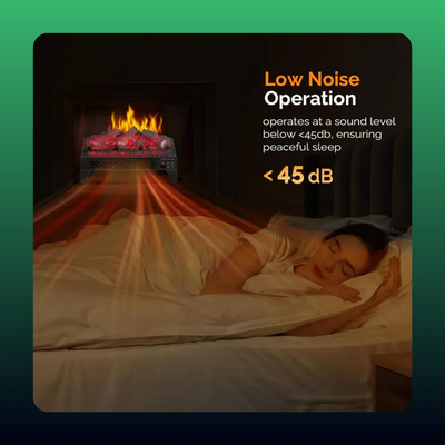 Electric Fireplace Log Insert
