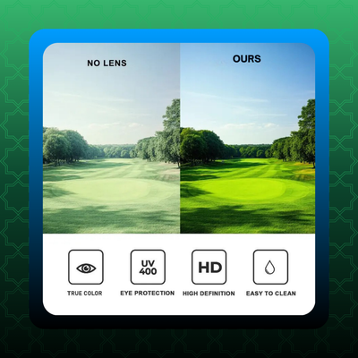 UV Polarized Golf Sunglasses for Men [VIP]