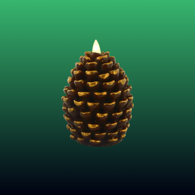 Flameless Pinecone Candles (2 Pack)