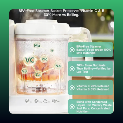 Baby Food Steamer and Blender