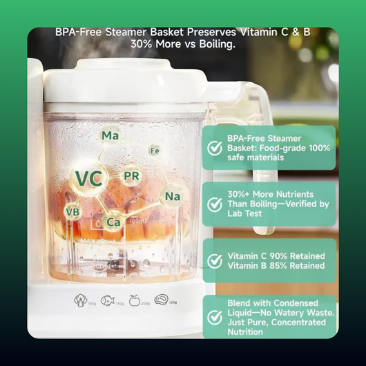 Baby Food Steamer and Blender