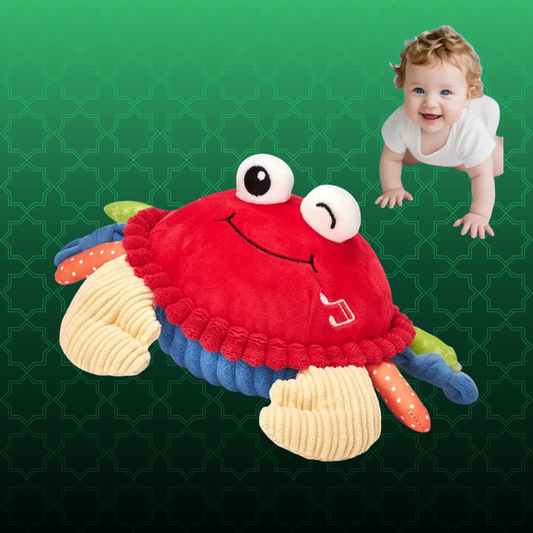 Musical Crab Plush Toy with  48 Songs & Repeat What You Say [VIP]