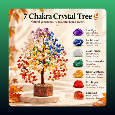 Seven Chakra Gemstone Tree