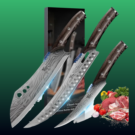 Forged Butcher Knife Set (3 Piece)