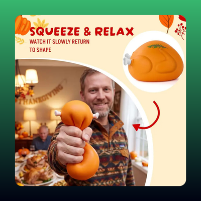 Jumbo Turkey Squeeze Toy